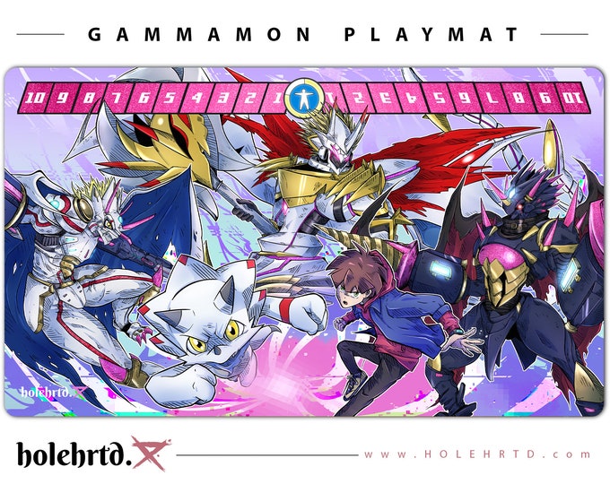 Digimon TCG Gammamon Playmat