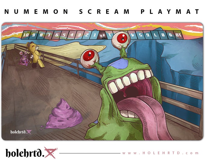 Digimon TCG Numemon "Scream" Playmat