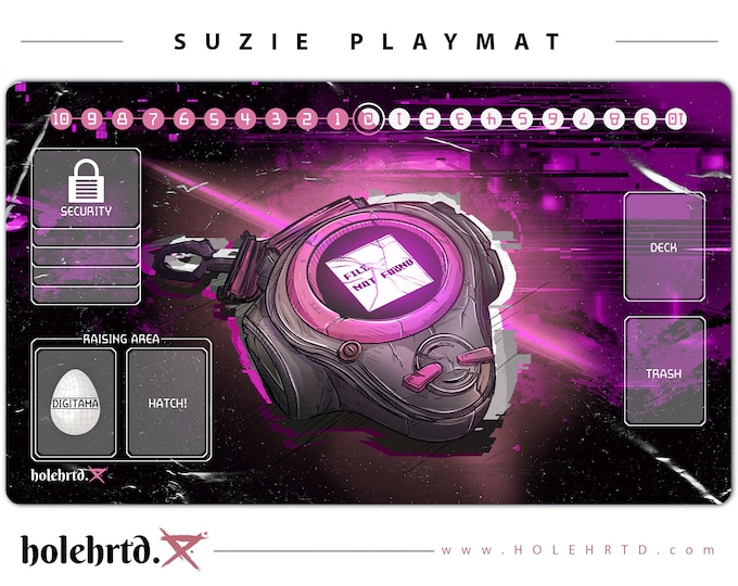 Digimon TCG D-Ark Playmat | Pink Variant (Suzie/Shaochung)