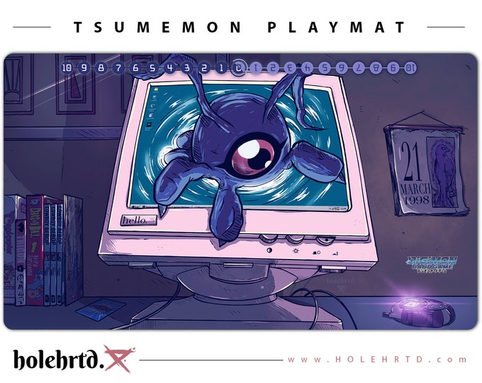 Digimon TCG Tsumemon Playmat