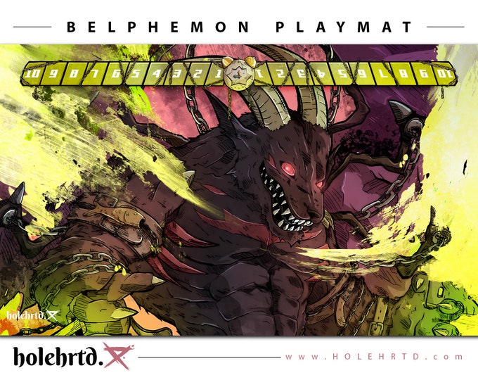 Digimon TCG Belphemon Playmat