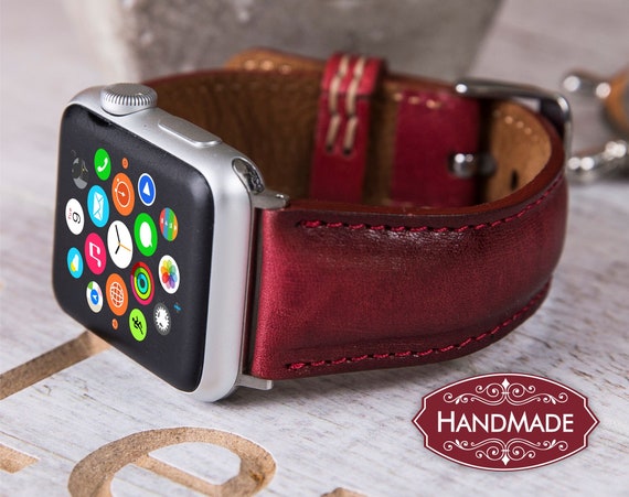 Leather Apple Watch Band 38mm 42mm women leather iwatch