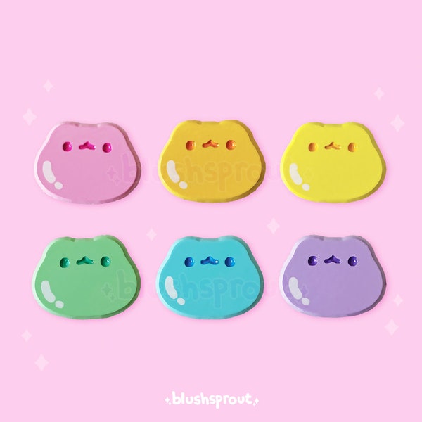 Froggie Gummies Mini Enamel Pins | Filler Frog Pins, Rainbow Kidcore Fairy Kei Accessories, Kawaii Cute Froggy Pins