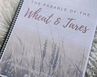 The Parable of the Wheat and Tares Mini Unit, homeschool unit study, sunday school curriculum, homeschool curriculum, garden unit study,