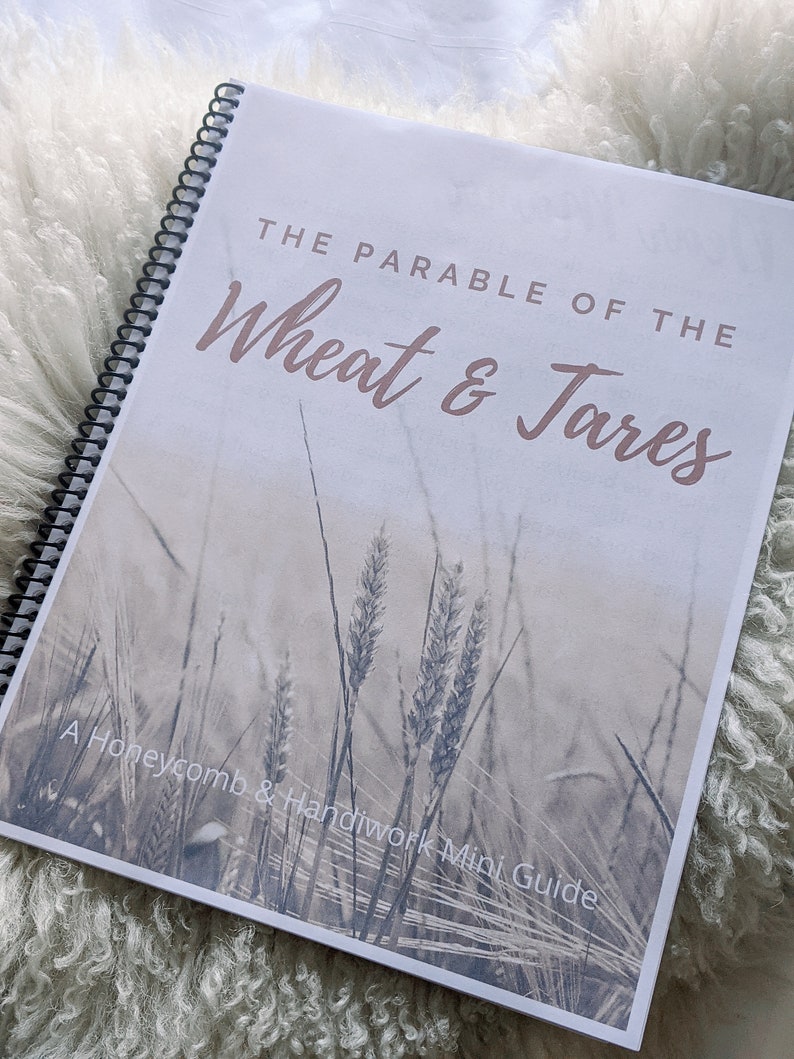 The Parable of the Wheat and Tares Mini Unit, homeschool unit study, sunday school curriculum, homeschool curriculum, garden unit study, image 1