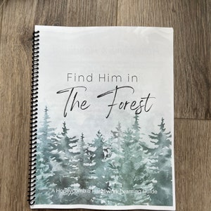 Forest study, homeschool unit study, names of God character of God, homeschool curriculum, nature study, morning basket, nature based