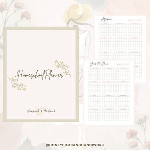 Homeschool Mother's Companion, homeschool planner, charlotte mason planner, journal, workbook, homeschooling help, mother's diary, notebook image 3