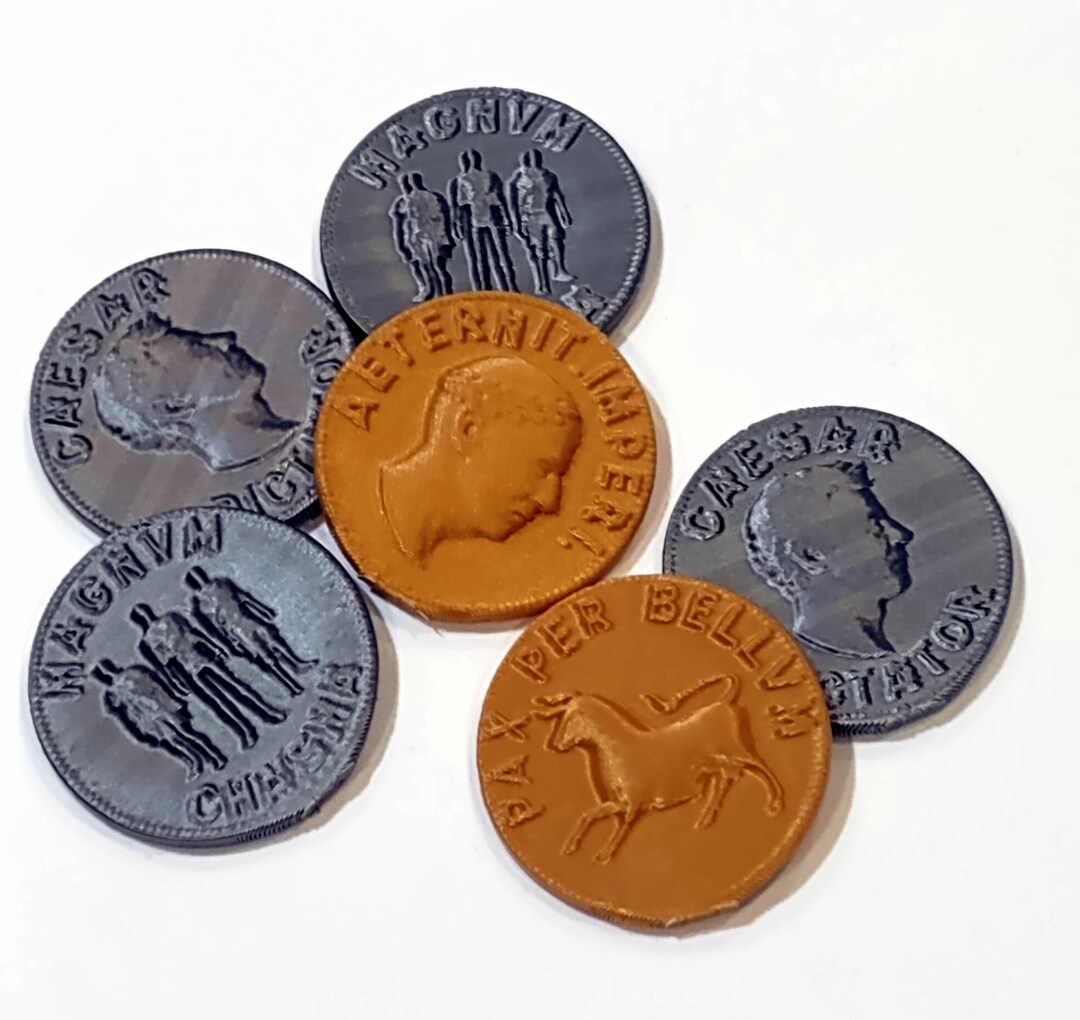 Fallout Inspired Caesar's Legion Coins, Cosplay Ready, Pack of 6 - Etsy