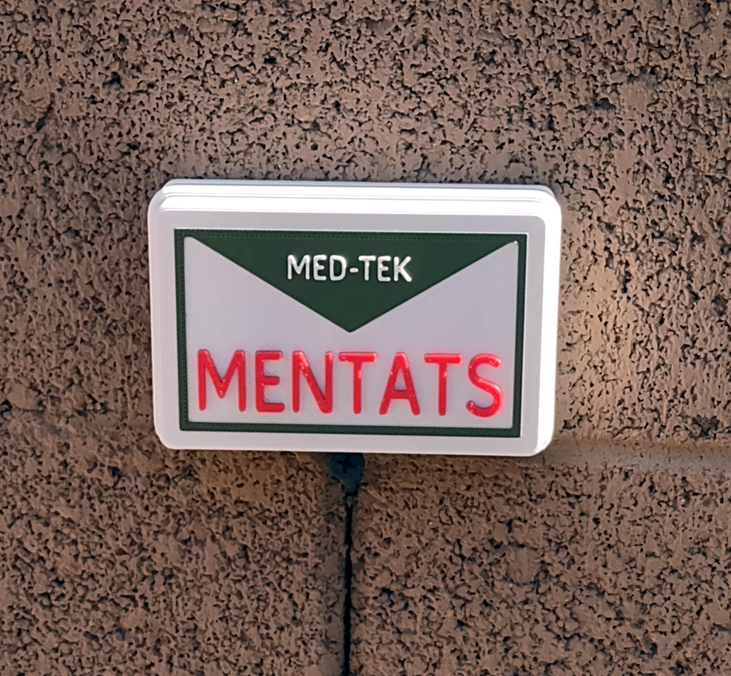 Mentats Sticker Fallout Inspired Mentats Prop, Cosplay Ready - Etsy