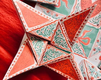 Victorian Puzzle Purse: Printable Valentine's Day Love Notes (PDF)