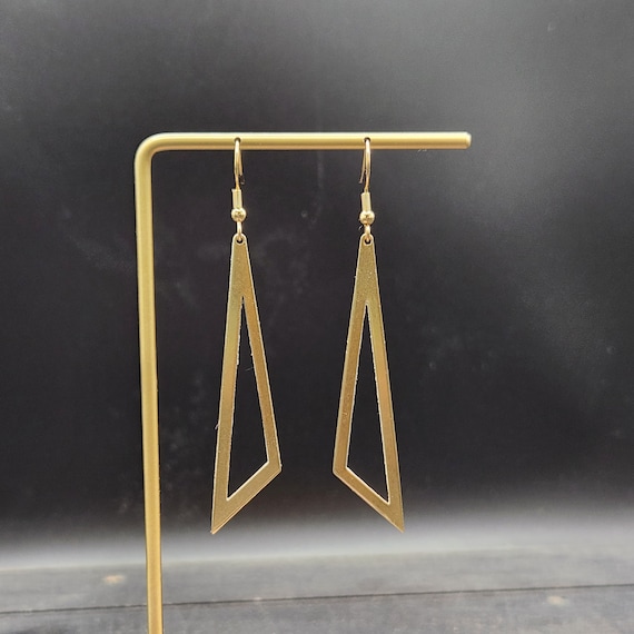 Etsy triangle best sale earrings