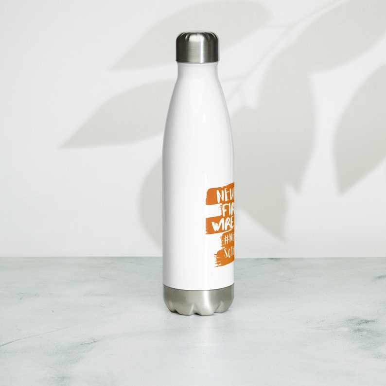Neurons That Fire Together Wire Together Neuroscience Stainless Steel Water Bottle