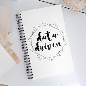 Data Driven Spiral Notebook - Dotted Pages
