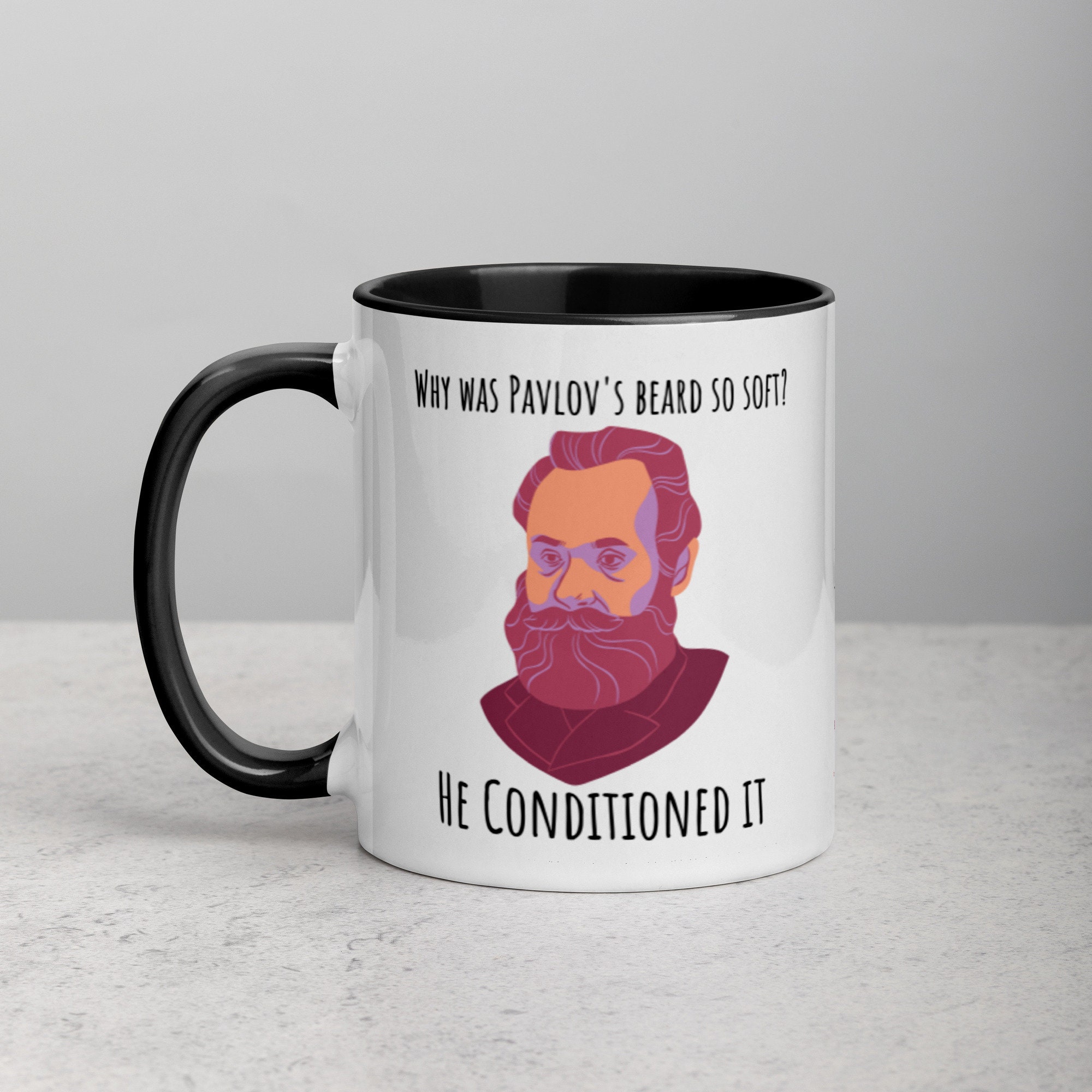 Ivan Pavlov S Beard Classic Conditioning Psychology Gift Etsy