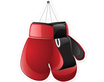 Boxing Gloves Gift Vinyl Bubble-free stickers