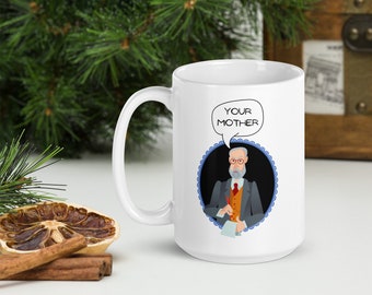 Sigmund Freud Your Mother Psychology Gift Mug