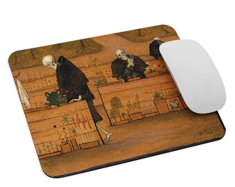 The Garden Of Death Hugo Simberg Artwork Mouse pad