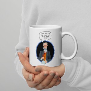 Freudian Slip Say One Thing Mean Your Mother Psychology Mug