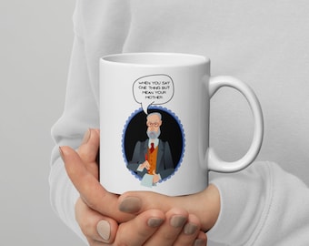 Freudian Slip Say One Thing Mean Your Mother Psychology Mug