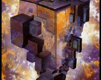 ART PRINT- 11X14 Inches- Minerva Fluorite
