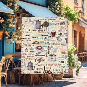 Etui na książkę z tkaniny kawowej: wyściełana osłona na tablet do czytnika e-booków