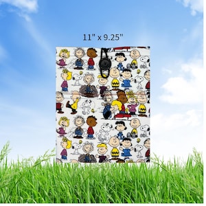 Funda de tela con licencia para libros de dibujos animados - Funda para cómics - Funda para tableta acolchada divertida - Funda de tela humorística para libros - Funnies Book Beau