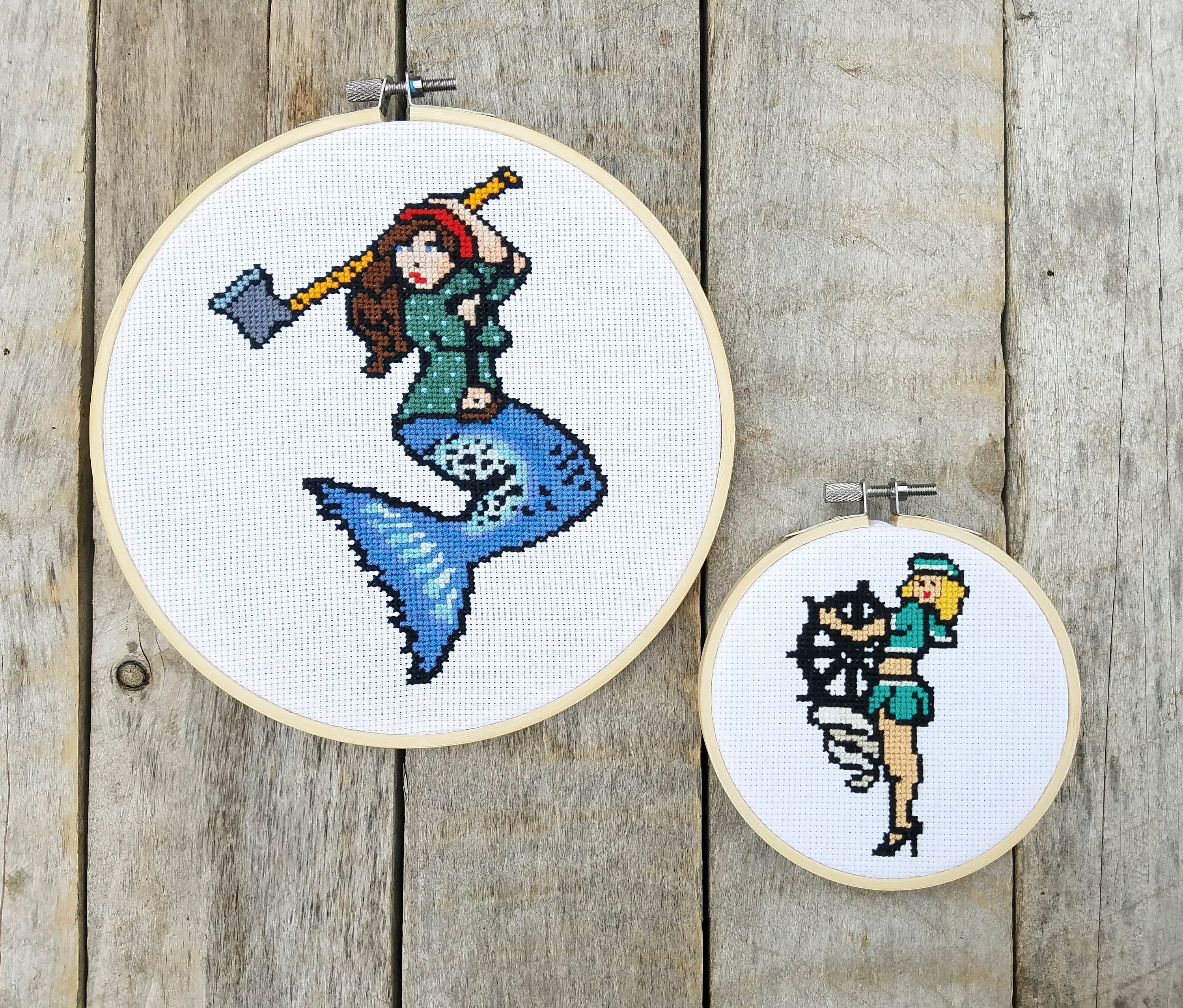 Ladies of the Sea Cross Stitch Pattern Bundle - PDF DOWNLOAD - Etsy