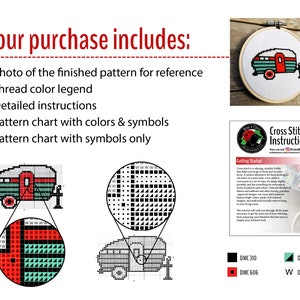 Kitchen Mandala Cross Stitch Pattern Bundle PDF DOWNLOAD image 6