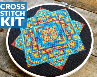 Southwest Mosaic Cross Stitch Kit