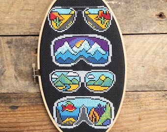 Adventure in Sight Cross Stitch Pattern - PDF DOWNLOAD