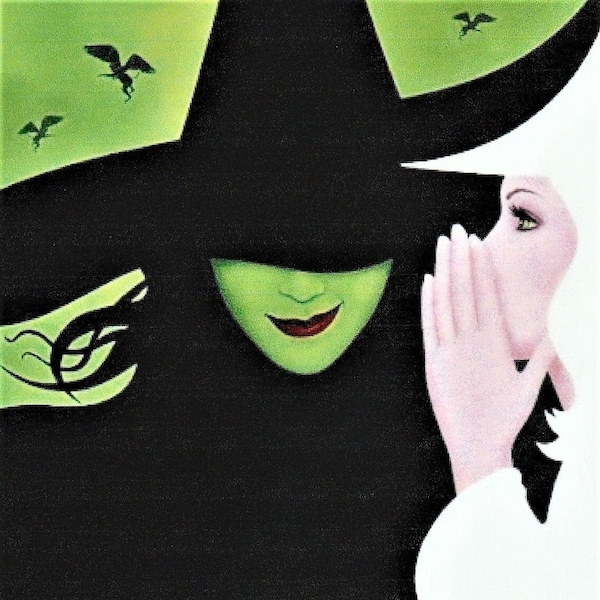 Wicked 2003 Broadway Musical Poster