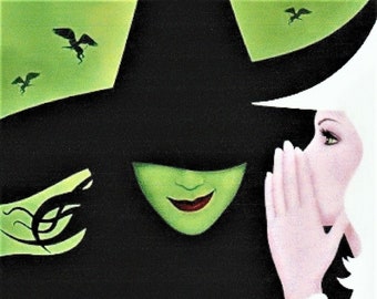 Wicked 2003 cartel musical de Broadway