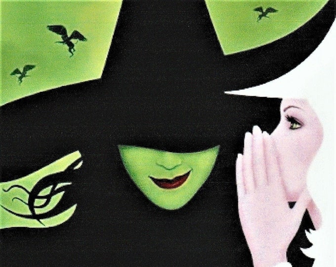 Wicked 2003 Broadway Musical Poster