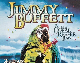 JIMMY BUFFETT & The Coral Reefer Band The 2007 Fillmore Poster