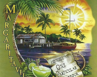 Jimmy Buffett 1983 One Particular Harbor 11 x 14 Poster
