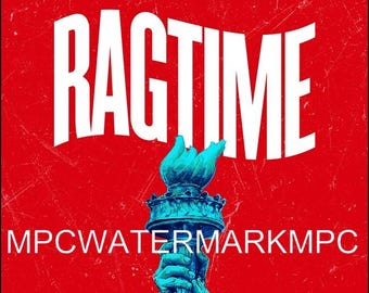 Ragtime Broadway Musical 11x17 Color Poster