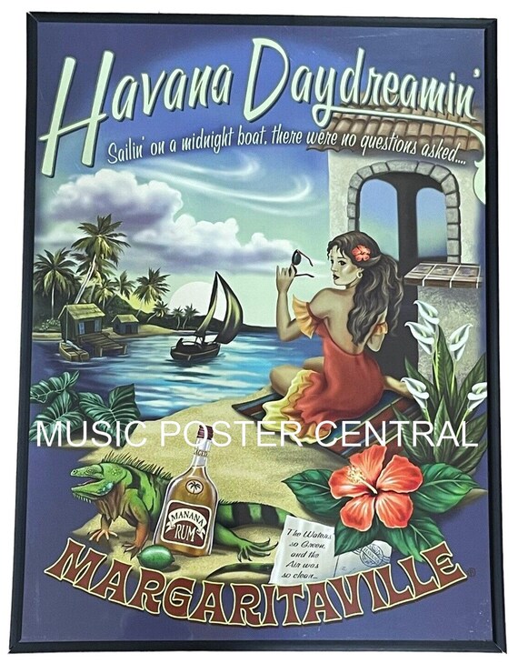 Jimmy Buffett 1977 Havana Daydreaming 11x17 Color Photo-new