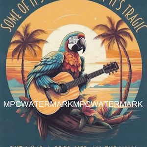 Jimmy Buffett&#39;s &quot;Some of it&#39;s magic... 11x17 Color Poster.