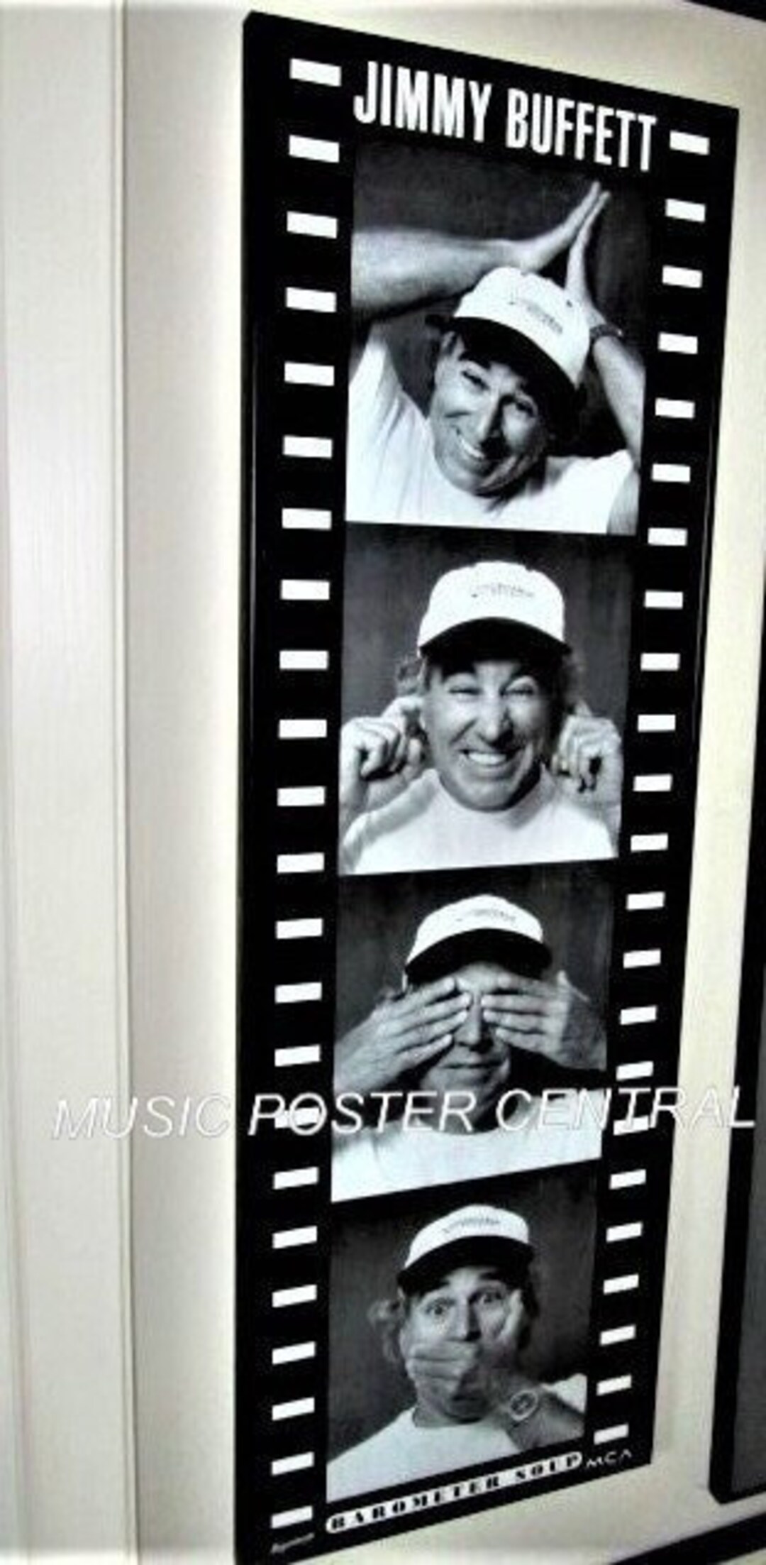 Jimmy Buffett Barometer Soup MCA 12 X 29 1/2 B&W Poster Etsy