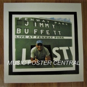 Jimmy Buffett at Fenway Park Scoreboard Color Poster