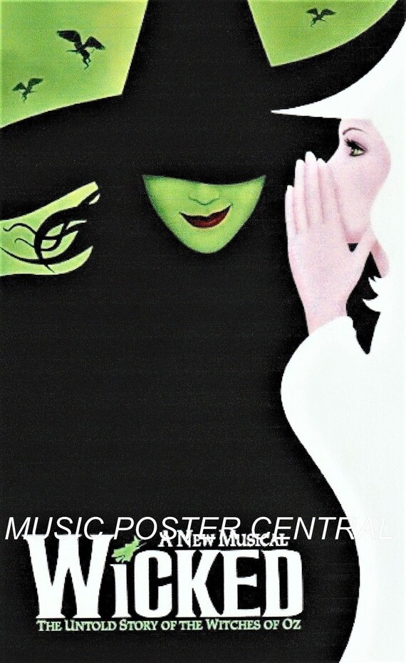 Wicked Broadway Poster