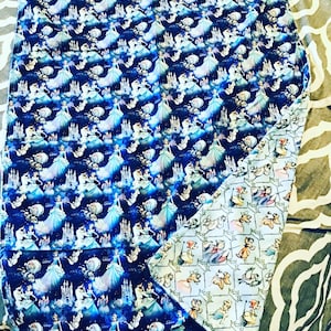 Cinderella toddler blanket
