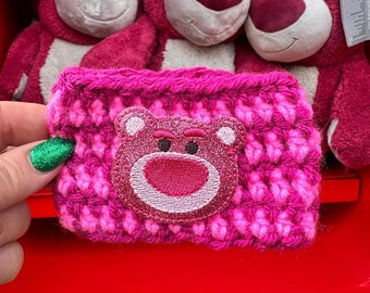 Strawberry Bear cup cozy