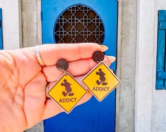 Park Addict stud  earrings
