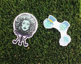 Haunted  mansion sticker set