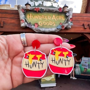 Honey pot stud earrings