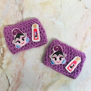 Crazy old witch and. potion cup cozy