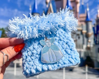 Cinderella blue dress cup cozy