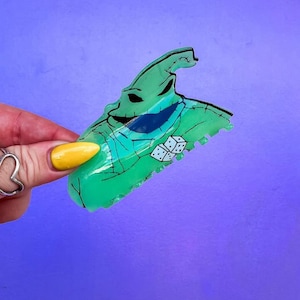 boogie man glow-in-the-dark inspired hair clip