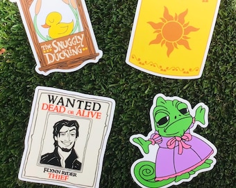 Rapunzel  sticker set